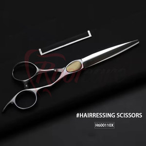 Meilleur choix : Kits de ciseaux de barbier, outils de coiffure, kits de ciseaux de barbier au design ergonomique, kit de ciseaux de toilettage - Product Image 4