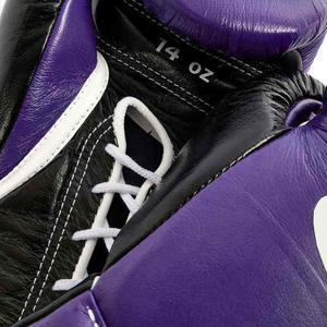 Guantes de Boxeo Profesionales Personalizados con Cordones, de Cuero Vacuno, con Logotipo Personalizado, para Entrenamiento y Combate - Product Image 6