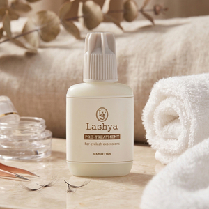 [Lashya] <b>Lash</b> Pre-Treatment 15ml Made in Korea Green Tea Scent for Salons Professional Eyelash Cleansing Solution - Product Image 3