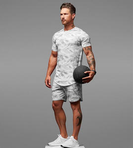 Ensemble T-shirt et short sportif d'été pour homme MERITORIOUS INTERNATIONAL à motif géométrique et séchage rapide - Product Image 6