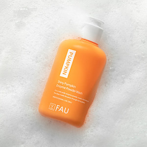 FAU Shiny Pumpkin Enzyme Powder Wash, Limpiador Facial Hidratante y Exfoliante para Todo Tipo de Piel, Tamaño de Viaje 60g - Product Image 3