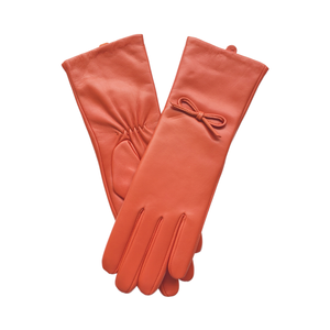 Gants d'hiver pour femmes en peau de mouton avec doublure en cachemire, tactiles, thermiques et écologiques, longueur poignet - Product Image 5