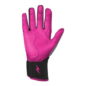 Gants de frappe en cuir rose et gris, rembourrés, fermeture auto-agrippante, unisexe adulte, pour entraînement, main gauche et droite, XXL XL - Product Image 5