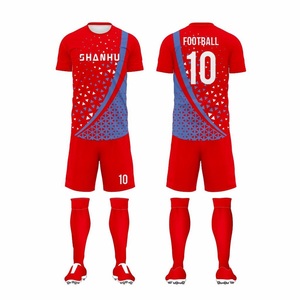 Conjunto de Uniforme de Fútbol Sublimado Personalizado, Camiseta y Pantalones Cortos Transpirables para Hombre, Secado Rápido, Kit Deportivo para Entrenamiento de Equipo, OEM - Product Image 6