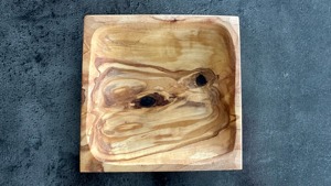 Bol en bois d'olivier rustique très demandé, petit bol artisanal pour servir les aliments, prix d'exportation en gros - Product Image 5