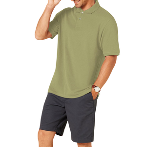 Camiseta Polo OEM para Hombre, Transpirable, de Secado Rápido, Antiarrugas, Antipilling, Antiencogimiento, Ecológica - Product Image 4