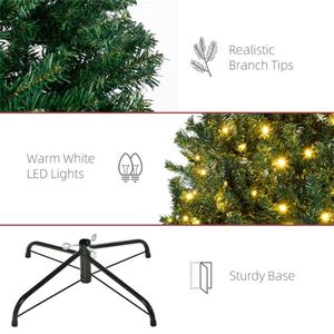 Albero di Natale Artificiale da 2,3 m, Decorazioni Festive per Uso Domestico - Product Image 5