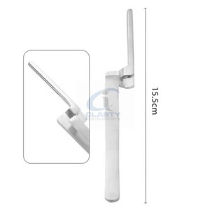 CLASTY INSTRUMENTS Pinzas para brackets de ortodoncia dental, botón lingual, bracket posterior, tubo bucal, instrumento de unión de acero inoxidable - Product Image 5