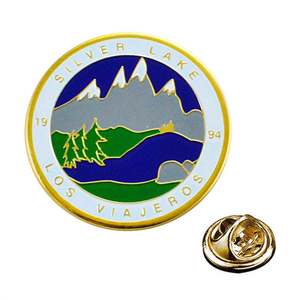 Stainless steel Cute Cool Modern Style Custom Design Club Sports Lapel <b>Pins</b> Soft Enamel <b>Badge</b> - Product Image 3