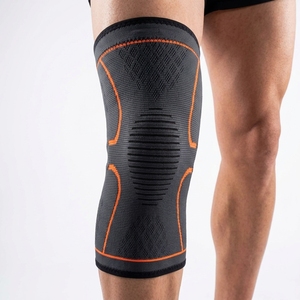 Genouillère de compression avec coussinet de protection – Protection avancée pour le sport, respirante et antidérapante, soulagement de la douleur - Product Image 5