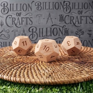 Exportador y Proveedor Mayorista de Dados de Juego de Madera con Logotipo Personalizado - Product Image 4