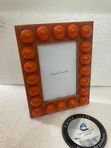 กรอบรูปเรซิ่นสีทองม่วงน้ำเงินหลากสี ดีไซน์ใหม่ ทำด้วยมือ ตกแต่งบ้านแบบตั้งโต๊ะ - Product Image 2