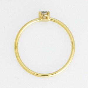 0.20 CT Lab Grown VVS2 IGI Certified <b>Diamond</b> Engagement <b>Ring</b> in 18K Gold | Trendy Minimalist Bridal Jewelry - Product Image 6