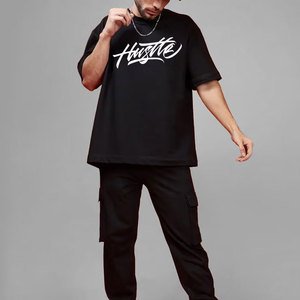 T-shirts vintage à manches courtes 100 % coton 230 g/m² personnalisés en gros – Fabricants de t-shirts surdimensionnés avec logo et étiquette personnalisés - Product Image 2