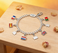 Meilleur Choix Nouvelle Arrivée Haute Rétention Meilleure Vente Mondiale Bracelets d'Amitié Personnalisés en Tissu Écologique Production Rapide