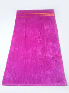 Serviette de plage en coton soyeux de qualité supérieure, finition velours, jetable, écologique, biologique, rafraîchissante, séchage rapide, douce pour la peau, vente en gros - Product Image 3