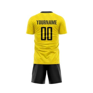 Nouvelle Arrivée Meilleure Vente Maillot de Foot Homme 100% Polyester Respirant Écologique Manches Courtes Logo Avant Nom d'Équipe Personnalisé - Product Image 6