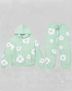 Chándal con Capucha y Cordón Ajustable, Personalizable, Transpirable, de Secado Rápido, Ligero, para Invierno, Estilo Urbano, con Estampado Sólido, MOQ Bajo - Product Image 3