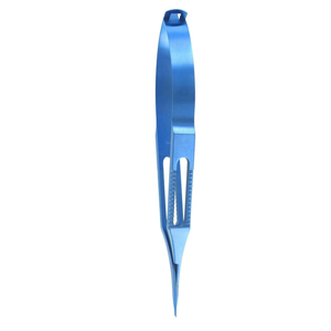 Tijeras de Iris Recubiertas de Titanio, Instrumento Quirúrgico Oftálmico Recto para Cirugía Ocular de Precisión y Procedimientos Microquirúrgicos - Product Image 2