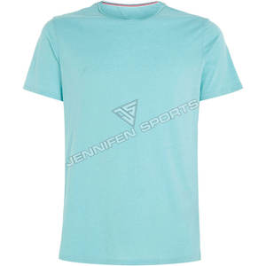 Camisetas Lisas de Alta Calidad 100% Algodón Jersey, Ligeras, Transpirables, de Secado Rápido, al por Mayor, Personalizadas para Hombre - Product Image 1