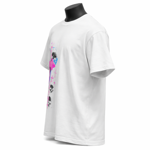 <b>Pink</b> Cross Skull Print Front Logo <b>Men's</b> Short Sleeve <b>T</b>-<b>Shirt</b> Regular Fit Street Style O-Neck Polyester Woven - Product Image 4