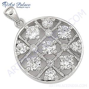 Zirconia cúbica elegante colgante - Product Image 1