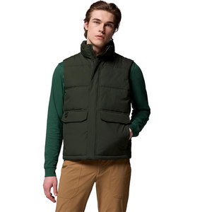 custom logo puffer vest quilted equestrian gilets fashion casual winter wear outdoor clothes padded waistcoat <b>men's</b> puffer vests - Product Image 3