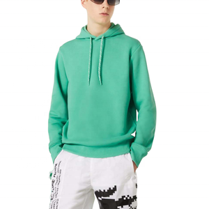 Pull-over à capuche en coton 100% personnalisé OEM pour hommes surdimensionnés en polyester et coton pour l'hiver - Product Image 5