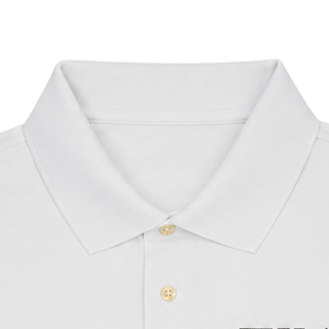 เสื้อโปโล PKA สีขาว รุ่น Dri-Mesh ระบายเหงื่อได้ดี เหมาะสำหรับกอล์ฟ พร้อมโลโก้ปัก สีขาวสำหรับผู้ชาย - Product Image 4