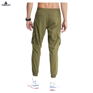 Wholesale Printed Breathable <b>Waterproof</b> High Street Style Winter Jogger Pants Men Cotton Slim Fit Sweatpants Custom Logo Bulk - Product Image 2
