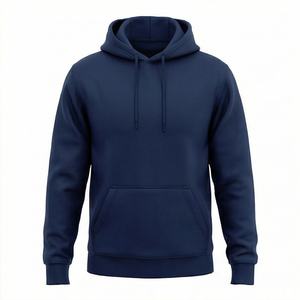 Sudadera con capucha extragrande personalizada y elegante para hombre, diseño vintage lavado con bolsillo frontal, cómoda sudadera con capucha personalizada para invierno. - Product Image 1