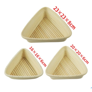 Triangle Banneton Basket for Bread Handmade Woven Proofing Basket for Sourdough <b>Baking</b> High Quality <b>Set</b> from Vietnam - Product Image 4