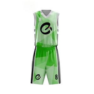 Ensembles d'uniformes de basket-ball personnalisés unisexes pour équipes et clubs, nouveau design, faible MOQ, respirant, 100% polyester, sans manches, logo personnalisé - Product Image 1