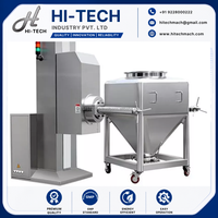 Mélangeur de poudre multifonctionnel pour conteneurs IBC, machine de mélange à levage automatique Hzd, mélangeur de poudre pour réservoir IBC, fournisseurs de mélangeurs-lèveurs