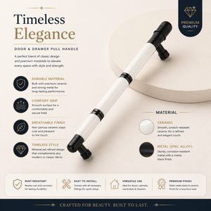 Modern Marble Grip <b>Pull</b> <b>Handle</b> – Elegant PVD Gold, Rose Gold & Black Finish Premium <b>Door</b> Hardware for Main <b>Door</b>, Office <b>Doors</b> - Product Image 5