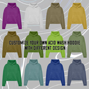 Sudadera con Capucha de Hombros Caídos, Tejido de Alta Densidad, Impresión DTF Personalizada, Ecológica, Transpirable, para Mujer, Corte Holgado - Product Image 2