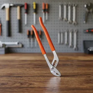 Alta calidad, 10 pulgadas, acero al carbono, bricolaje, plástico, OEM, agarre personalizable, bomba de agua, herramienta de alicate de junta deslizante, herramienta de pesca de bajo precio - Product Image 4