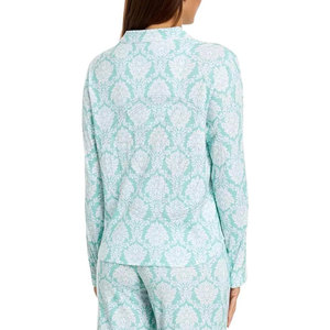 Conjunto de pijamas casuales para mujer, transpirables, con top suave y pantalones cómodos para usar en casa por la noche. - Product Image 3