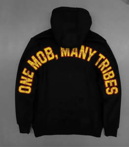 Sweat à capuche d'hiver personnalisé avec fermeture éclair, poids lourd, 100% coton, design de poche imprimé en gros, style streetwear pour hommes - Product Image 2