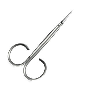 Tijeras Profesionales para Cutículas de Acero Inoxidable Dall Finish, Curvas, con Punta Afilada, para Uñas Encarnadas, Uso en Salones de Belleza, Personalizables - Product Image 1