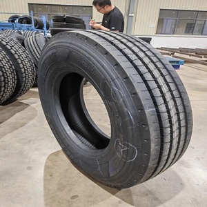 Heavy Duty 295/80R22.5 Used Truck Tire Radial Design For Cargo <b>Transport</b> Steer And Drive Position Long Distance Routes Durable - Product Image 1