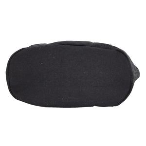 Sac à main en toile de coton de grande capacité, couleur noire, classique, de haute qualité, forme carrée, sac à main pour femme, sac fourre-tout pour livres et courses - Product Image 5