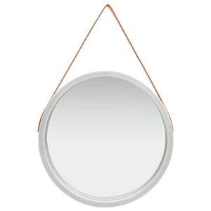 Espejo de pared plateado de 23,6 \ "con correa - Product Image 1