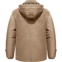 Veste en toile élégante d'inspiration champêtre, col montant, imperméable, respirante, construction fonctionnelle, plusieurs compartiments, formelle
