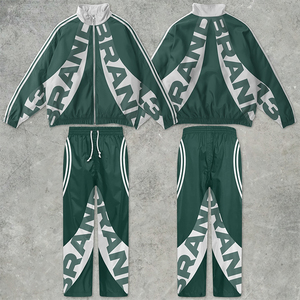 Streetwear Oversized <b>Wind</b> <b>Breaker</b> Tracksuit Nylon Jogging Set Reflective Custom Sweatsuit <b>Wind</b> <b>Breaker</b> Jacket Tracksuit for Me - Product Image 4
