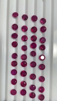 Offre Spéciale : Lot de Pierres Précieuses Rubis Facettés Naturels Rouge Pur 3 MM en Vrac pour Sertissage – Exportateur de Rubis Thaïlande, Distribution Mondiale