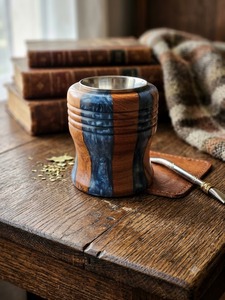 Quemador de Incienso de Sándalo Chino con Aspecto de Mármol y Tapa de Madera, Quemador de Aromaterapia Religioso, Decoración de Escritorio con Logotipo Personalizado - Product Image 2