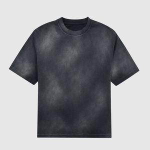 T-shirt personnalisé en coton épais 100 % coton de haute qualité, délavé à l'acide, style streetwear, prix de gros sur mesure - Product Image 6