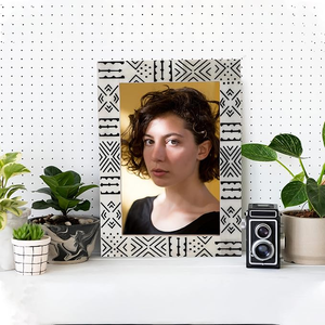 FAIZA CRAFT FC-3886 Resin MDF Art Print <b>Frames</b> Unique Handmade Die Cutting Printed Wall Mount/Table Top Photo <b>Frame</b> Gift for - Product Image 6