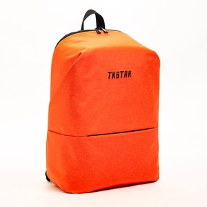 Orange Hidden Zipper Anti-theft Design <b>Backpack</b> <b>Computer</b> Bag Business Bag Daily <b>Backpack</b> - Product Image 2